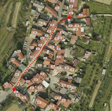 Mikrolokacija - rekonstrukcija komunalne infrastrukture v sredisˇcˇu Sv. Petra